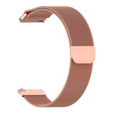 Pulseira Aço Várias Cores Para Smartwatch Encaixe Reto 20mm