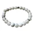 Pulseira Agata Botswana Branca Pedra Natural
