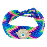 Pulseira Ajustavel Olho Grego