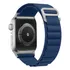 Pulseira Alpine Loop Para Apple Watch Série 8 45mm Ultra 49 Cor Azul marinho