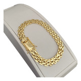 Pulseira Americana 10mm Banhada
