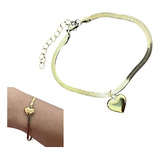 Pulseira Antialergica Feminina Aco