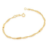Pulseira Banhado Ouro Fio