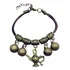 Pulseira Bijuteria Festa Luxo Bule Coração Charme  4s1303