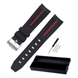 Pulseira Black Red Relogio