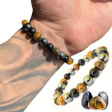 Pulseira Bolinha Pedras Naturais