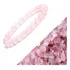 Pulseira Bolinha Quartzo Rosa Pedra Natural A Pedra Do Amor