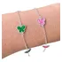 Pulseira Borboleta Madrepérola Prata 925