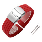 Pulseira Borracha Silicone 18