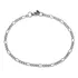Pulseira Bracelete Aço Inox Masculino Ogrife J-397 Prata Comprimento 21 Cm Diâmetro 0 Cm