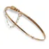 Pulseira Bracelete Argola Algema 10k 2mm Com Argolinhas