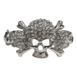 Pulseira Bracelete Caveira Skull