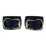 Pulseira Bracelete Couro Preto