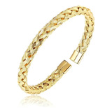 Pulseira Bracelete Dourada Banhada