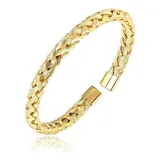 Pulseira Bracelete Dourada Banhada
