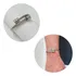 Pulseira Bracelete Em Aço Inoxidável Ajustável Não Enferruja