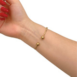 Pulseira Bracelete Feminina Dourada