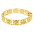 Pulseira Bracelete Feminino 10 Mandamentos Folheado A Ouro 18 K