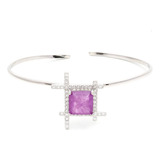 Pulseira Bracelete Fusion Ametista