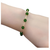 Pulseira Bracelete Jades Naturais