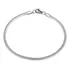 Pulseira Bracelete Masculino Ogrife J-48 Aço Inoxidável Comprimento 21 Cm Cor Prata
