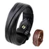 Pulseira Bracelete Masculino Tribal Couro Legítimo Country Comprimento 0 Cm Cor Preto Diâmetro 0 Cm