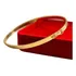 Pulseira Bracelete Ouro 18k 3mm- 2,80g - Garantia Vitalícia