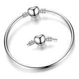 Pulseira Bracelete Rigido Coracao