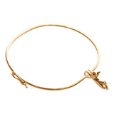 Pulseira Bracelete Rigido Prata