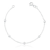 Pulseira Cadeado Longo Com