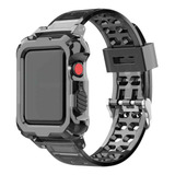 Pulseira Capa Armadura V2 Para Apple Watch 44mm Series 6 Cor Preto Largura Da Pulseira 454442 Mm