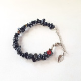 Pulseira Cascalho De Pedras Naturais