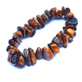 Pulseira Cascalho Pedra Natural ametista cristal ônix citrin