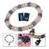 Pulseira Chakra Gato Skull Cat Prata 925 Pedra Olho De Gato