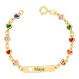 Pulseira Chapinha Infantil De