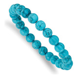 Pulseira Cinzel Azul Turquesa
