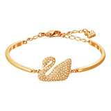 Pulseira Cisne Swarovski Banhado