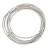 Pulseira Colar  Corda De Violão Com  Bolinhas   1,25 M Lindo