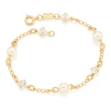 Pulseira Com Cristais 550997