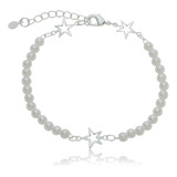 Pulseira Com Perolas E