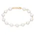Pulseira Com Pérolas Sintéticas 18k Pérola 552113 Rommanel