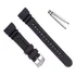 Pulseira Compatível Citizen Meia Lua Jv0020 Jv0030 Jv0050 51 Cor Preto