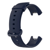 Pulseira Compatível Com Redmi Watch 2 Lite Silicone Cor Azul escuro