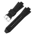 Pulseira Compatível Michael Kors Mk8184 Mk8729 Mk9020 Mk8152 Cor Preto