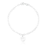 Pulseira Coracao Em Camadas