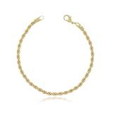 Pulseira Cordao Baiano Fina