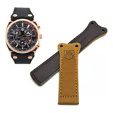 Pulseira Couro Marrom P