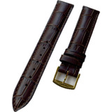 Pulseira Couro Marrom Relogio