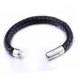 Pulseira Couro Masculina Vintage