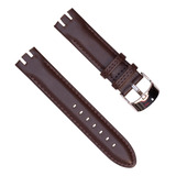 Pulseira Couro Para Swatch